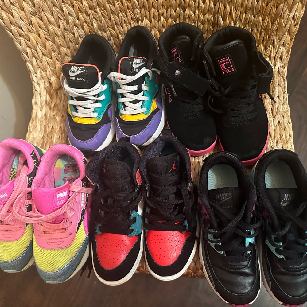 Girls sneaker lot